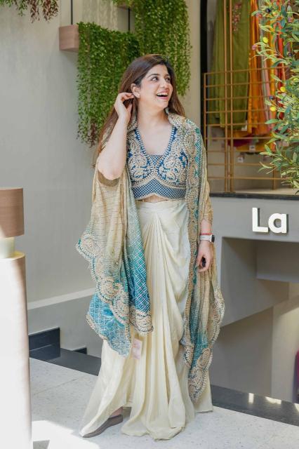 BB 43 Banglory Silk Blue Wholesale designer lehenga choli